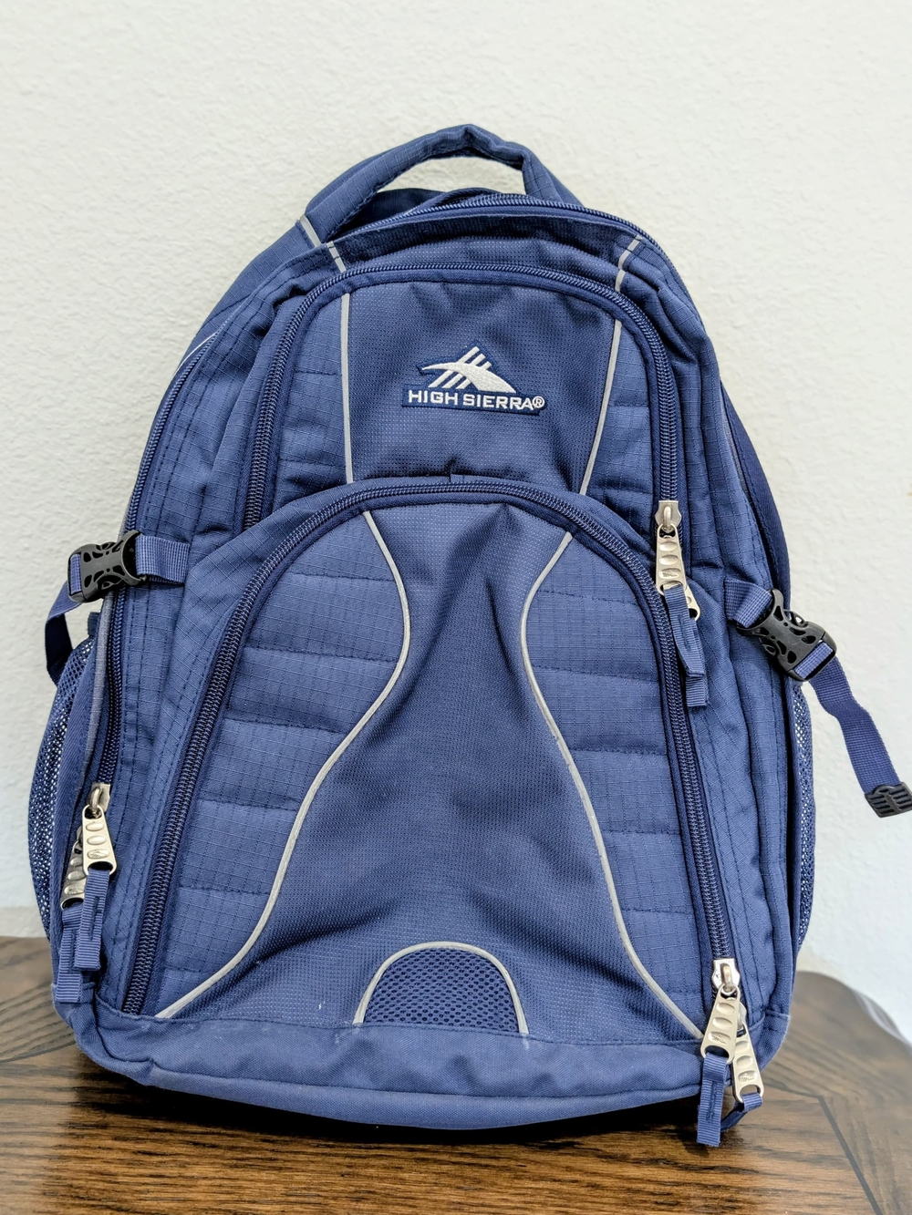 High Sierra Blue Kids School Travel Daypack Backpack